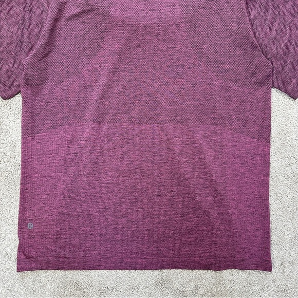 Lululemon Men’s Metal Vent Tech Shortsleeve Shirt 2.0 Gym in Pink Lychee XL - Picture 9 of 13